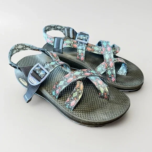 Chaco Shoes Chaco Z Cloud Womens Sandals Blue Strappy